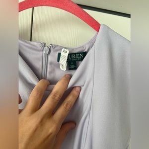 Ralph Lauren Lavender Midi Dress